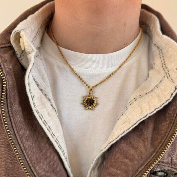 Y2k style gold rope chain - Picture 1 of 8